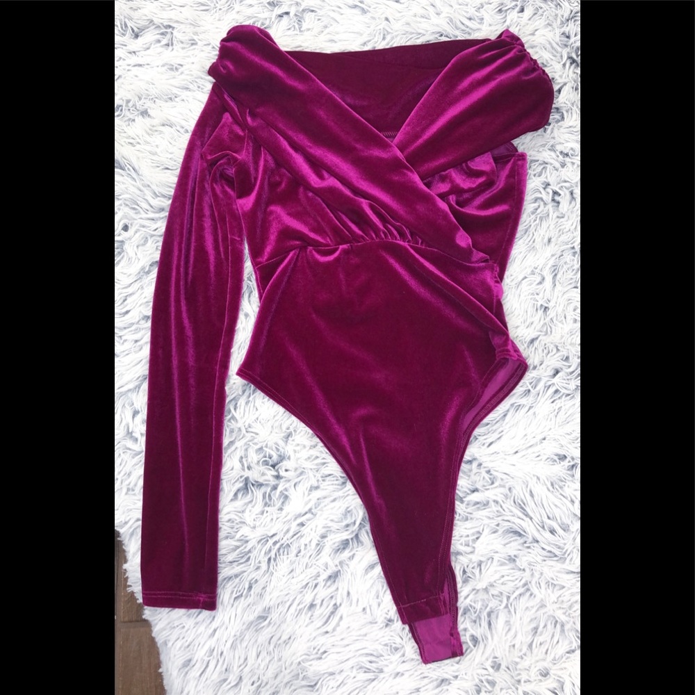 Magenta Bodysuit